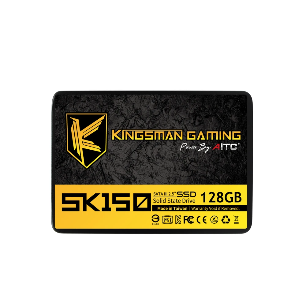 
 3 года гарантии, SSD SATA3 128 ГБ для настольных ПК и ноутбуков  