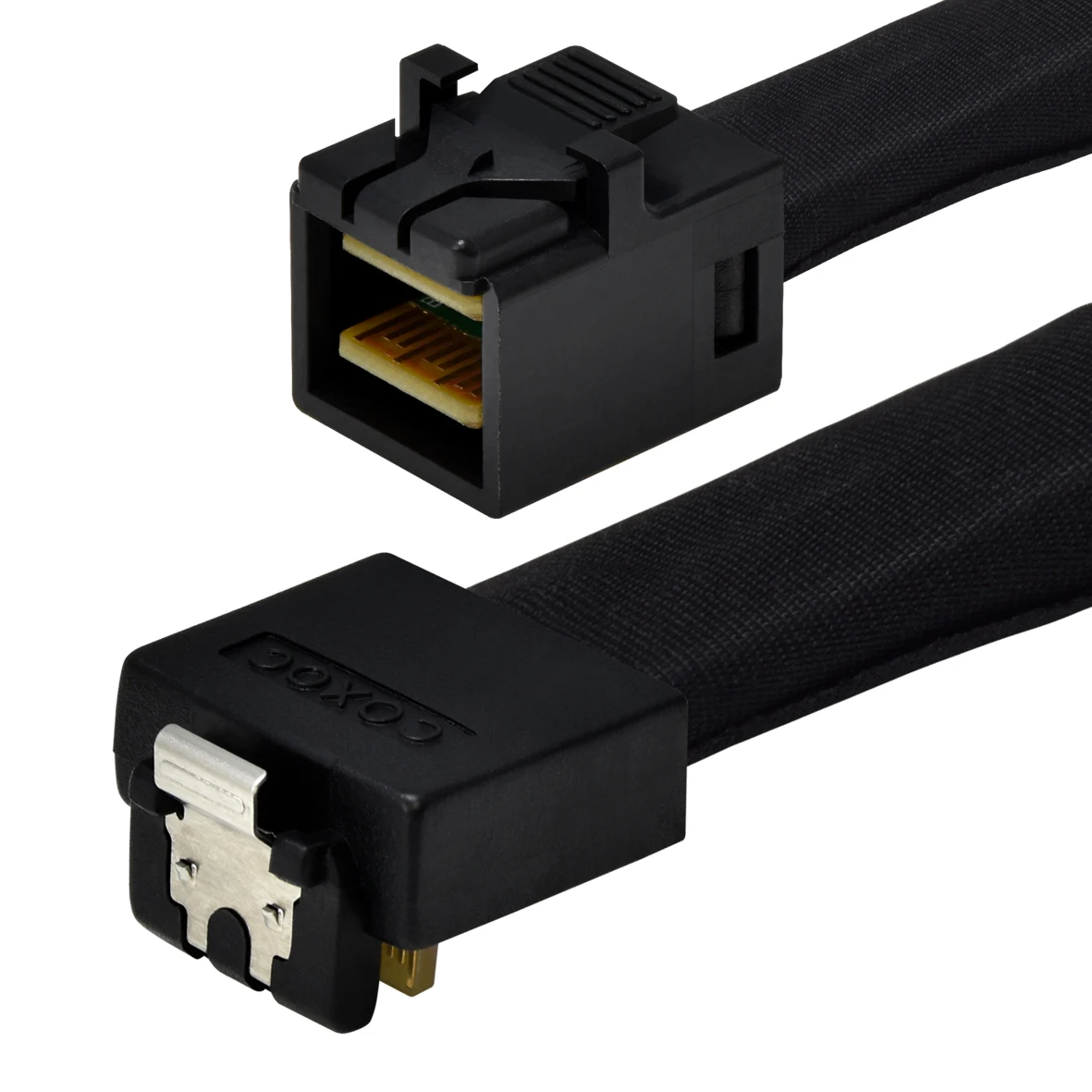 slimline cable lp slimsas 4x ra to hd mini sas 4x str - buy