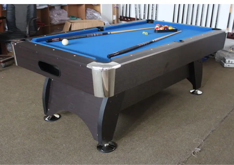 7ft And 8ft Mdf Pool Table Automatic Ball Collection Standard Type