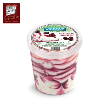 Italian Ice Cream 500g Variegated Black Cherry Bucket Lupin Based ...