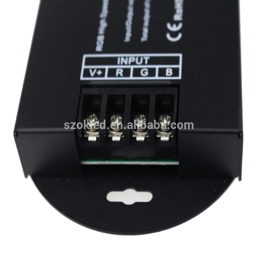 RGB Led Amplifier 24A High Speed Power Led Amplifier Amplify RGB Led Strip Repeater Led Controller