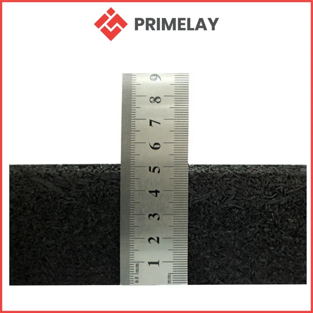 50mm Nontoxic Gym Rubber Floor Mats For Gym Flooring Using High