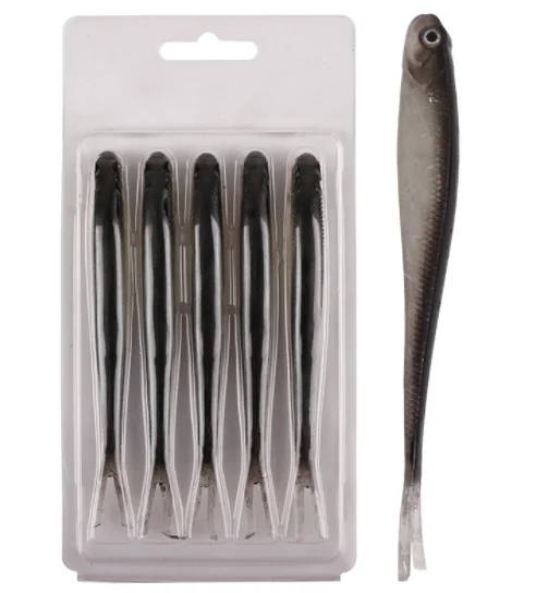 Custom Fishing Lure Clamshell Packaging Clamshell Clear PET Blister Packaging Card Fishing Lure Packaging