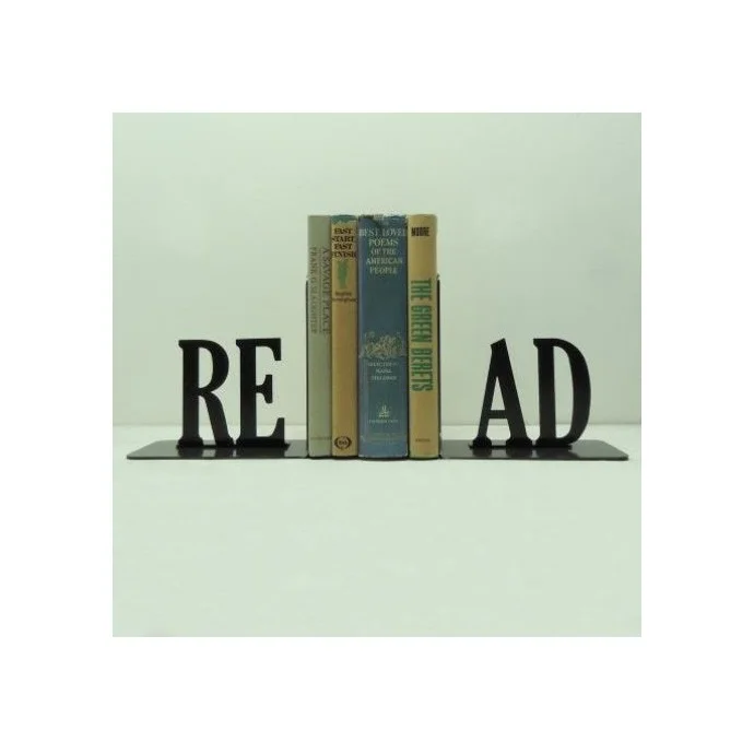 Handmade New Black Letter Decorative Bookends Unique Customized Logo ...