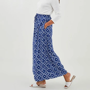 Wholesale Stylish New Trend Women Woven Long Skirt