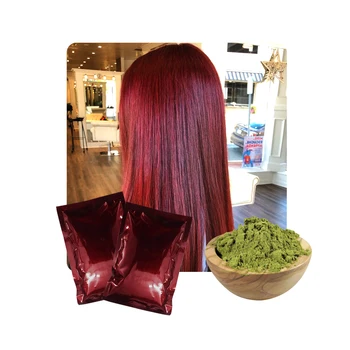 No Chemical Henna Wine Red Natural Hair Dye Manufacturer with Custom Packaging 2021 Top Trending Product