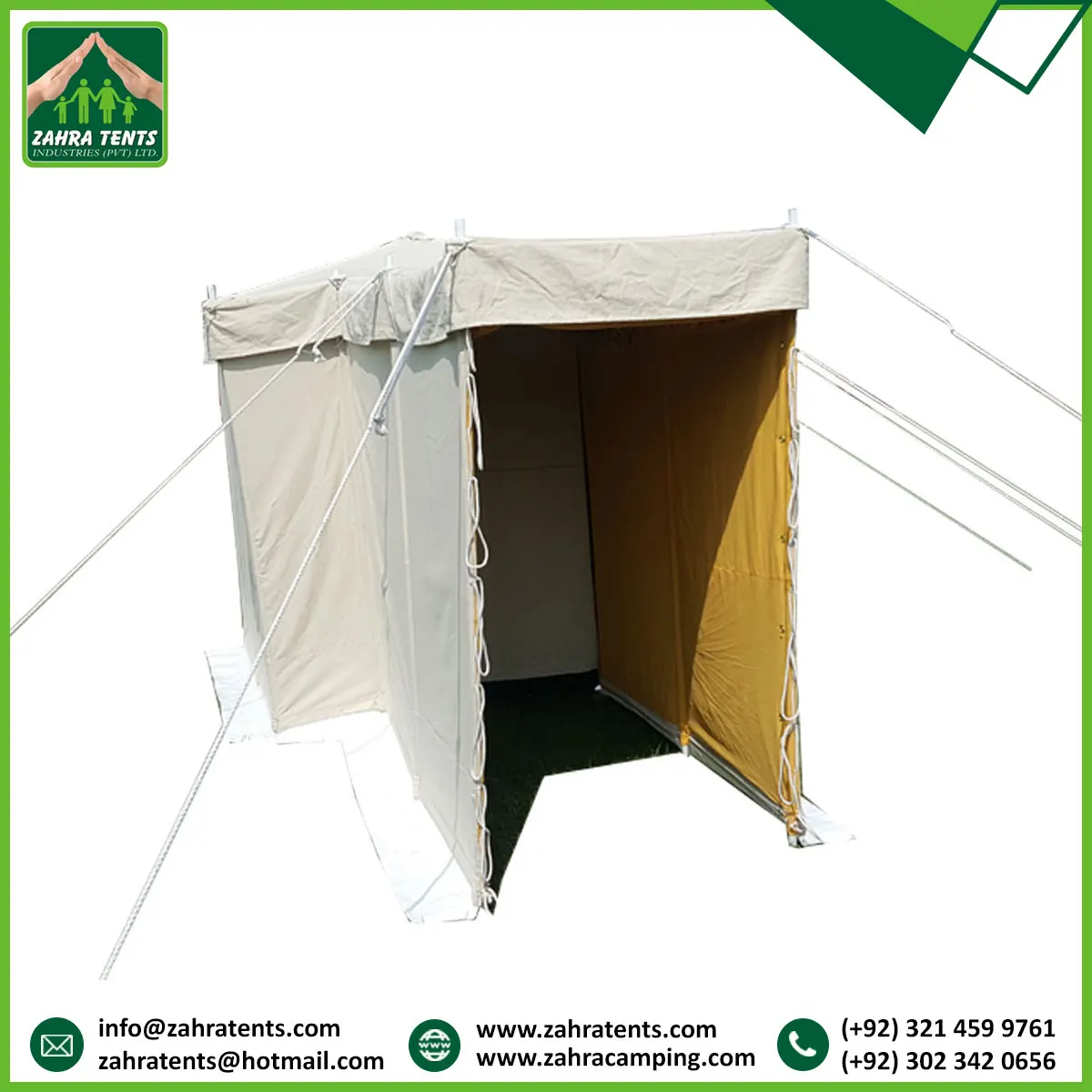 Luxury Outdoor Canvas Iom Storage Tent For Sale Cheap / Big Outdoor