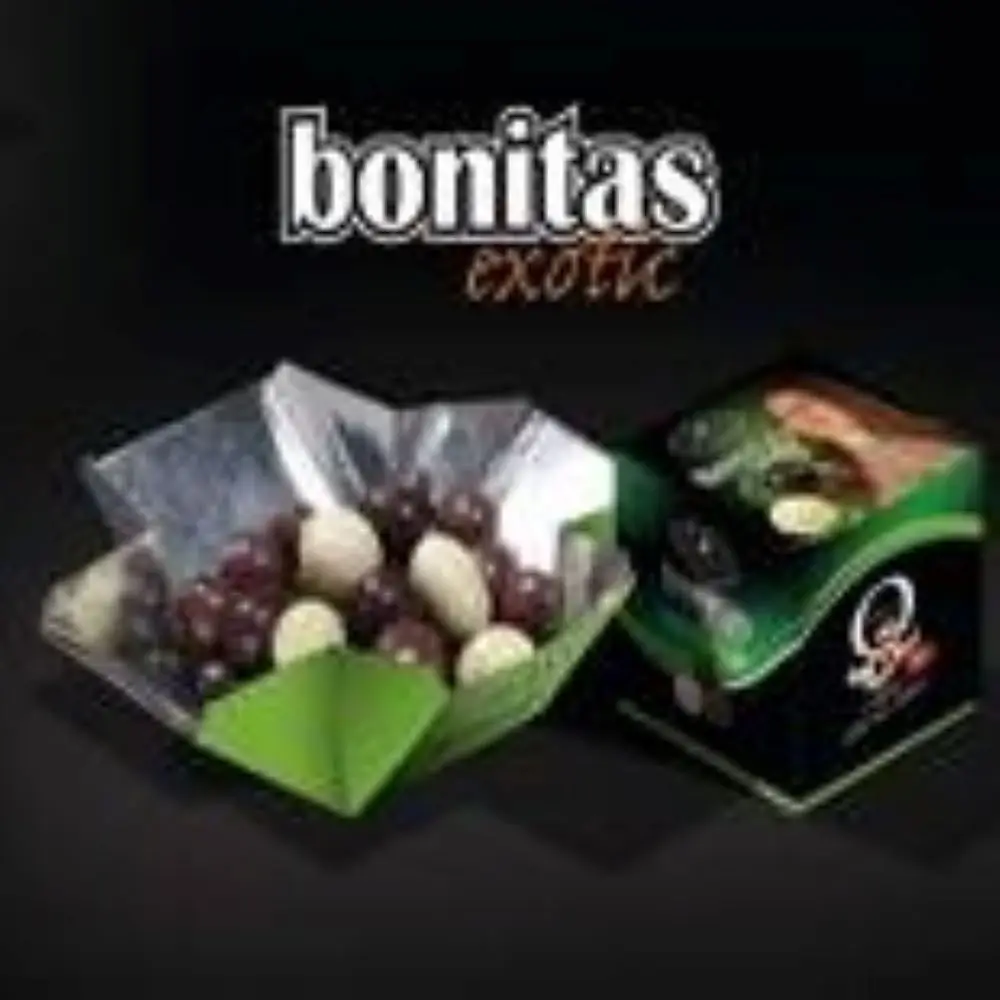 ITALIAN RECIPE OMEGA 3 EXOTIC DRIED FRUIT COVERED WITH ASSORTED CHOCOLATE 125g