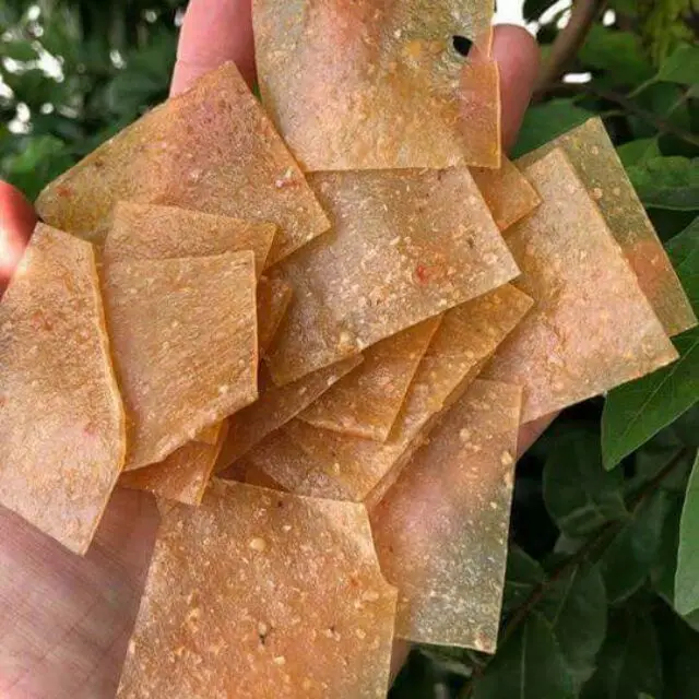 FRIED SHRIMP CHIPS FROM VIETNAM/ BEST FOOD IN VIETNAM 2021 SHRIMP CHIPS
