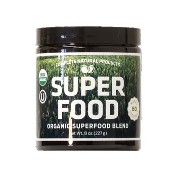 Organic & Kosher Greens Superfood Powder Blend Raw Complete Greens Grass Mix Health Cure Supplement