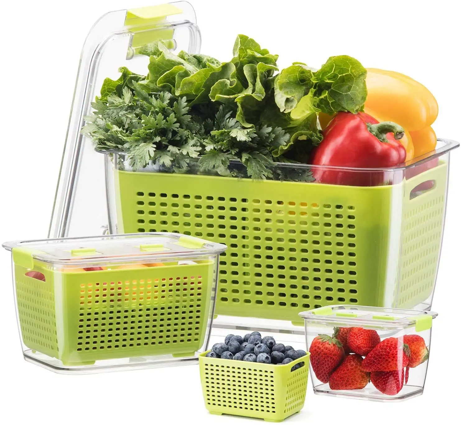 Fresh Produce Vegetable Fruit Storage Containers