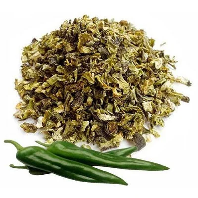 dehydrated dried organic healthy green chilli - buy dried