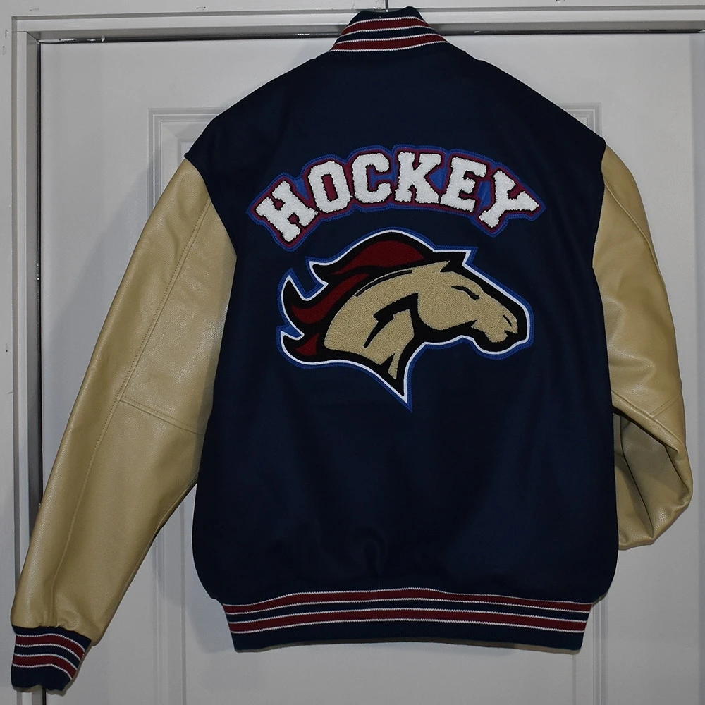 High Quality OEM custom leather sleeve chenille embroidery bomber flight  baseball team vintage letterman varsity jacket for men| Alibaba.com