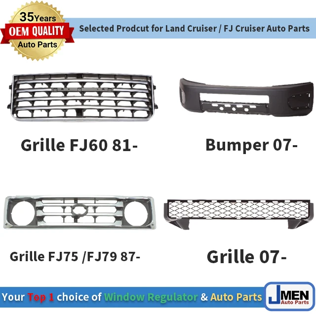 Jmen Taiwan 53111-90A01 Grille for Toyota Land Cruiser FJ60