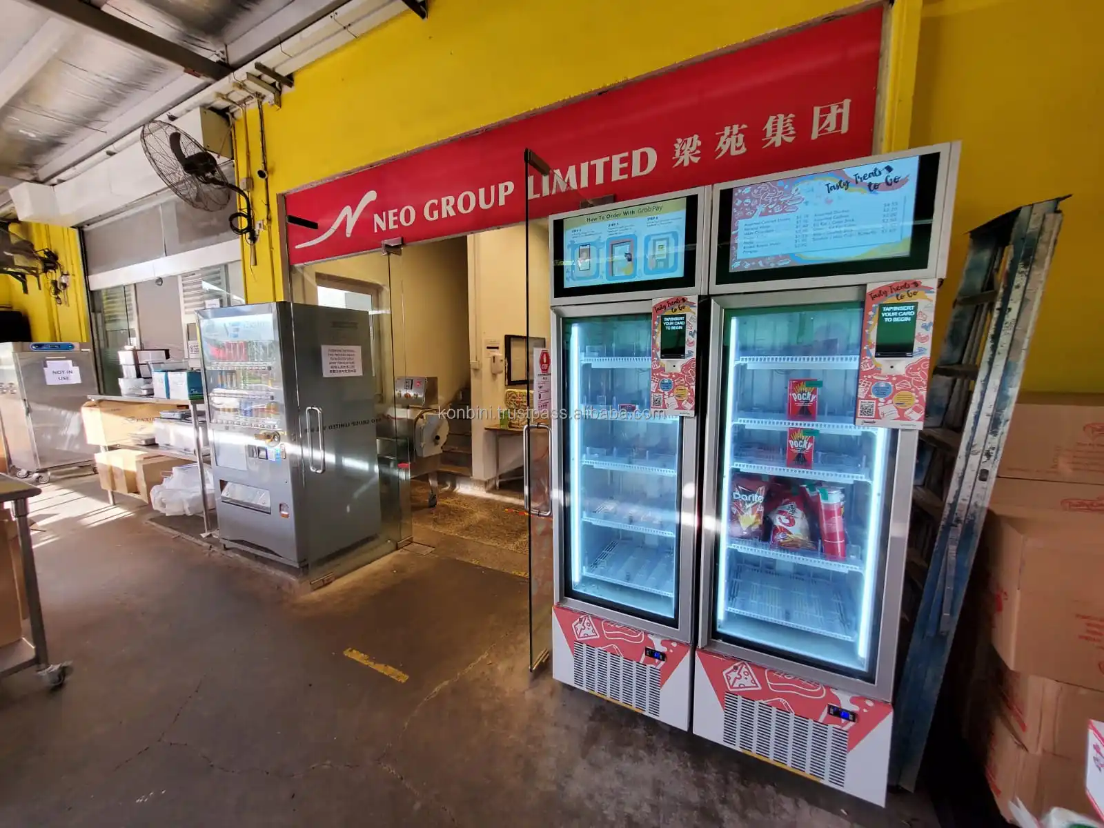 Rfid Smart Chiller 24 Hours Active Unmanned Smart Machine Frozen