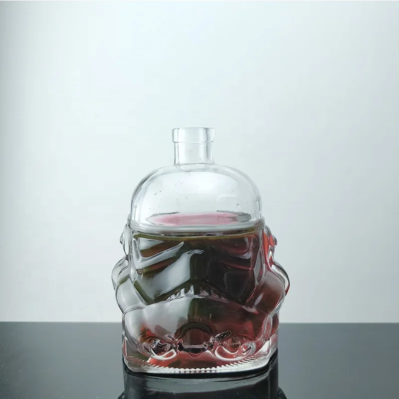 Glass Vodka Bottles Jug, Starwars Stormtrooper