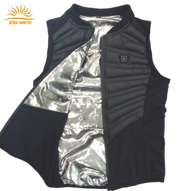 
Зимняя теплая Модная легкая одежда с подогревом usb и нагревательными подушечками из углеродного волокна 