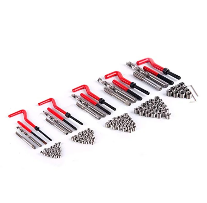 131 Pcs Engine Block Restoring Damaged Thread Repair Tool Kit M5 M6 M8 ...