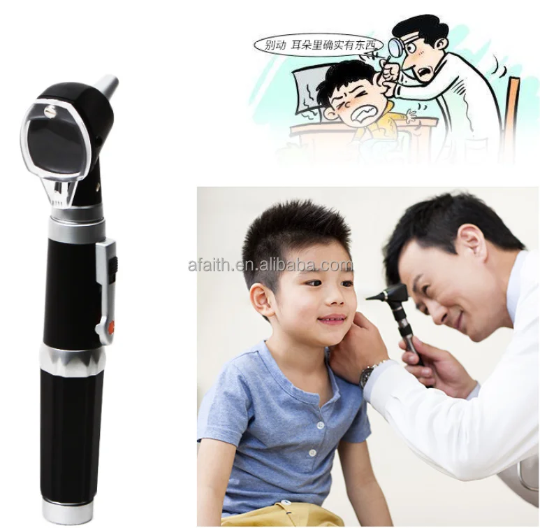 Medical Fiber Optic Mini Digital Otoscope Prices Ent Detection Portable