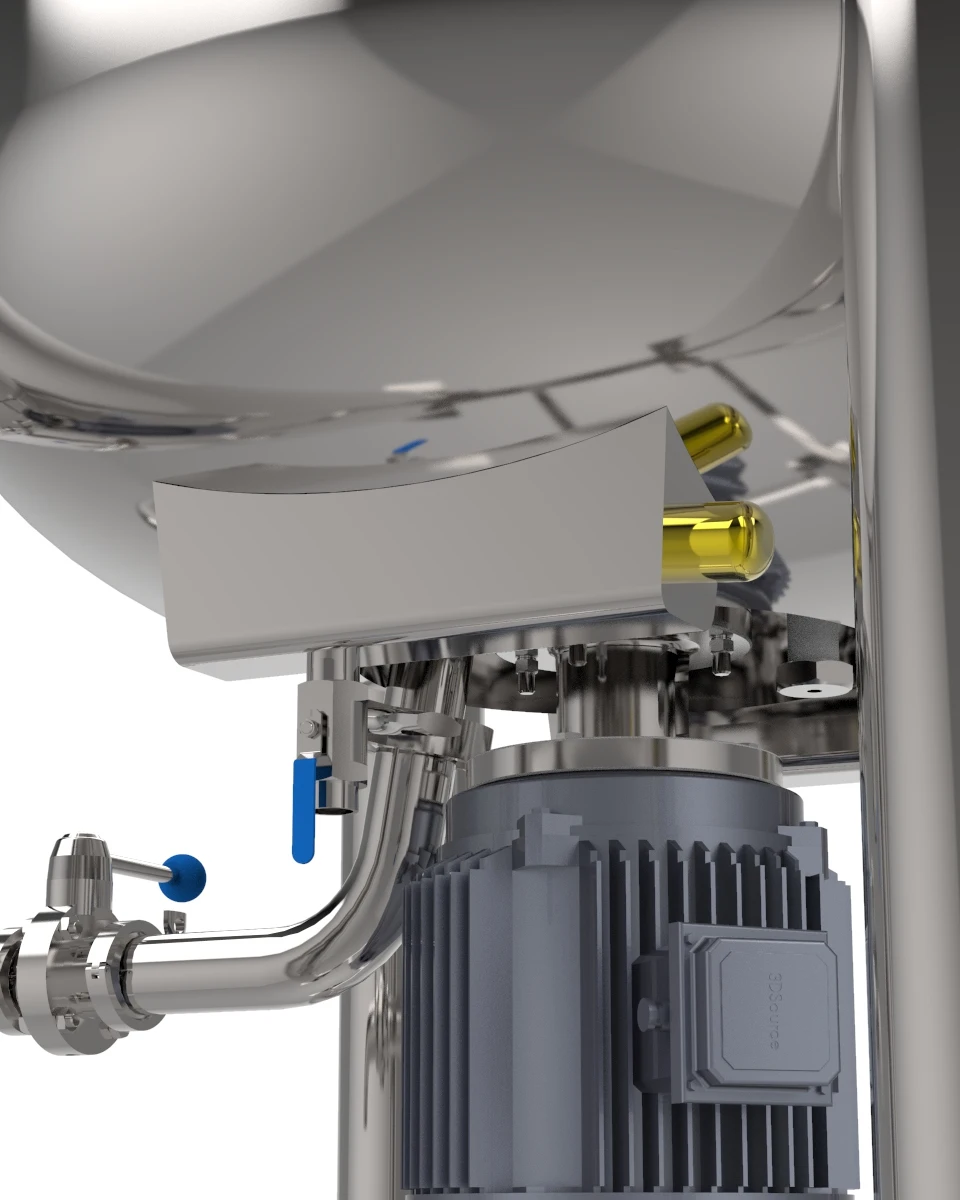 Косметическое оборудование по низкой цене блендер для жидкости емкость смешивания из нержавеющей