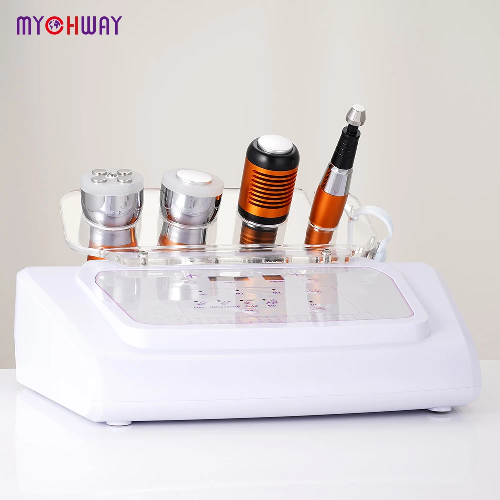 4 in 1 Home Use Ultrasonic Facial Device Photon Cold Hammer Skin Tightening Facial Lifting Machine Wholesale