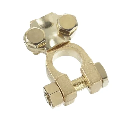 
 Заводские латунные и медные клеммы для аккумуляторов, разъем, положительные и отрицательные клеммы для автомобильных аккумуляторов  