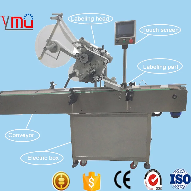 YM210 Automatic Cap Labeling Machine for Wine Chutty Bottle Jar