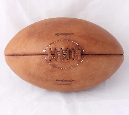old rugby ball