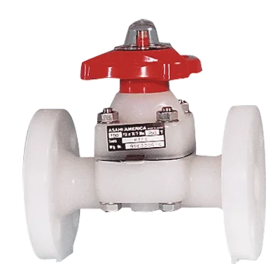 Flange Connection PVC UPVC PVDF Diaphragm Valve