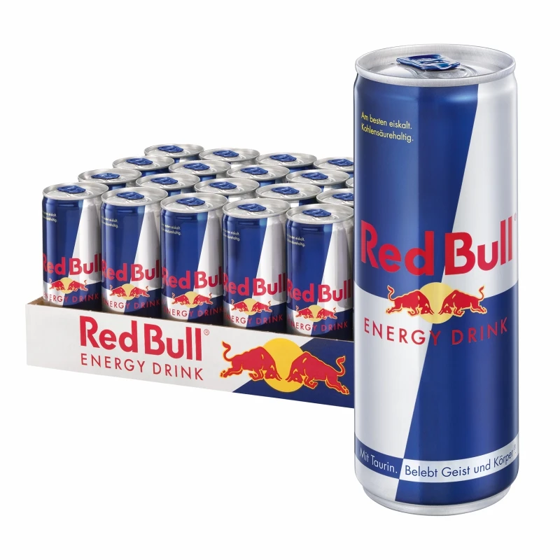 High Quality 250ml for Red Bull Sugar-Free Energy Drink Primary Ingredients Ginseng and Carbonate for Sale
