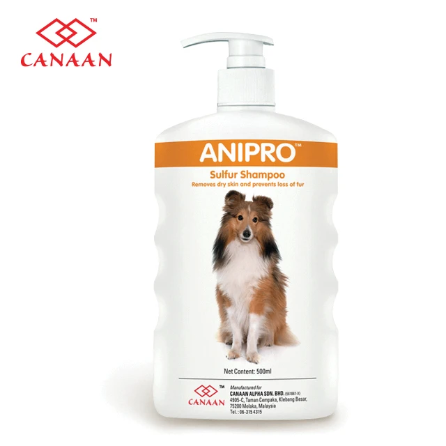 Top Quality Ecofriendly Natural Anipro Sulphur Shampoo For Healthy Fur