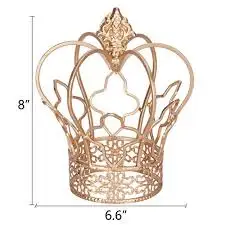 Metal Crown Best Top Quality Ware Wholesale Fancy Designing Standard Decoration Luxury Crown for Men