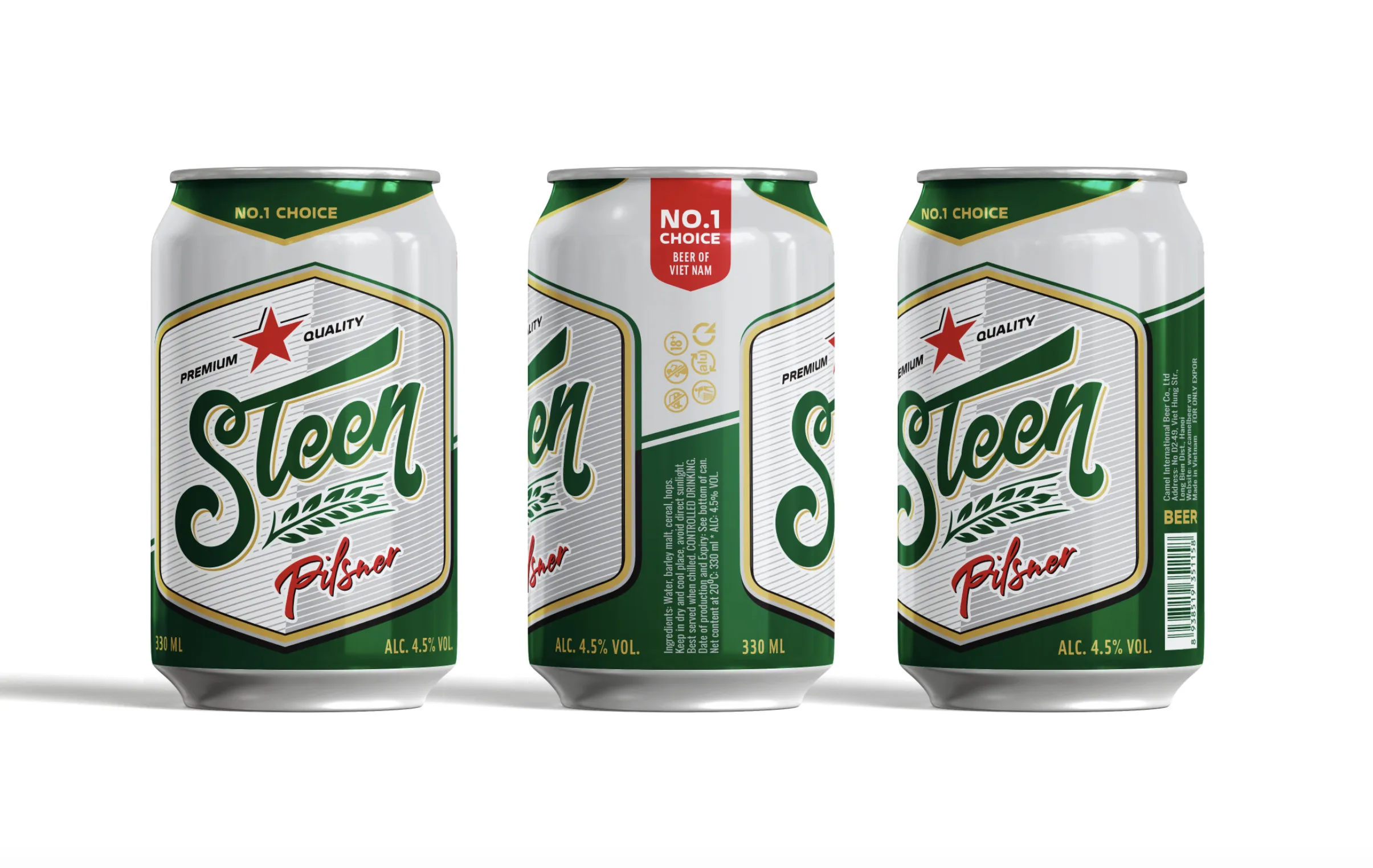 优质啤酒可饮用越南制造的啤酒 - buy beer,beer can,drink beer