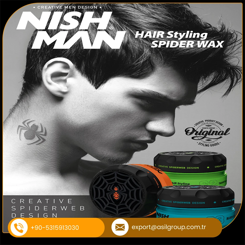 Hair Wax NISH MAN Spider Wax  Product of the day: NISH MAN Hair Spider Wax  Guys this is one of my absolute favorite products This wax has a good hold  on