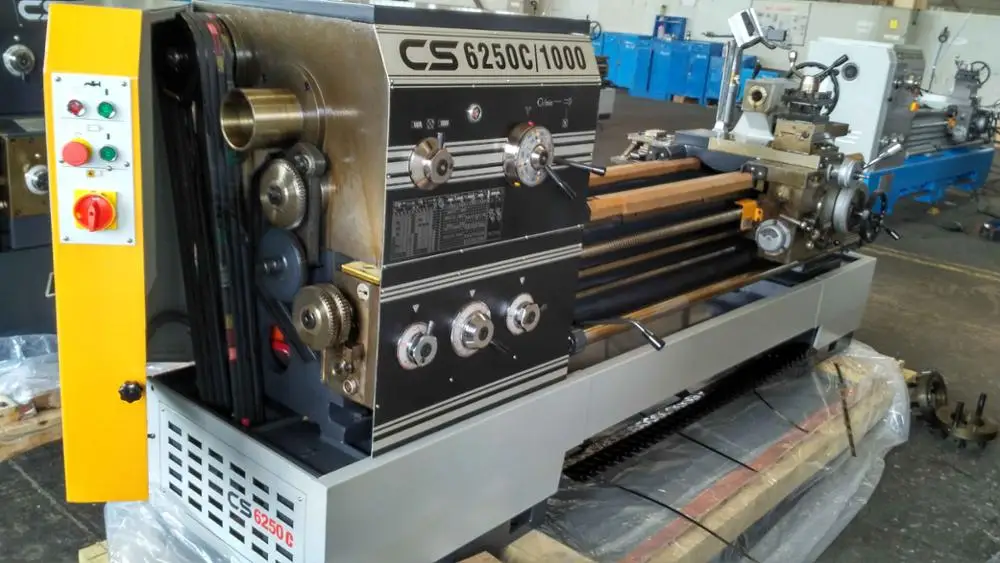 CS6250C 1000 1500 2000 3000 mm  Heavy Duty Horizontal Manual Lathe Machine for Sale