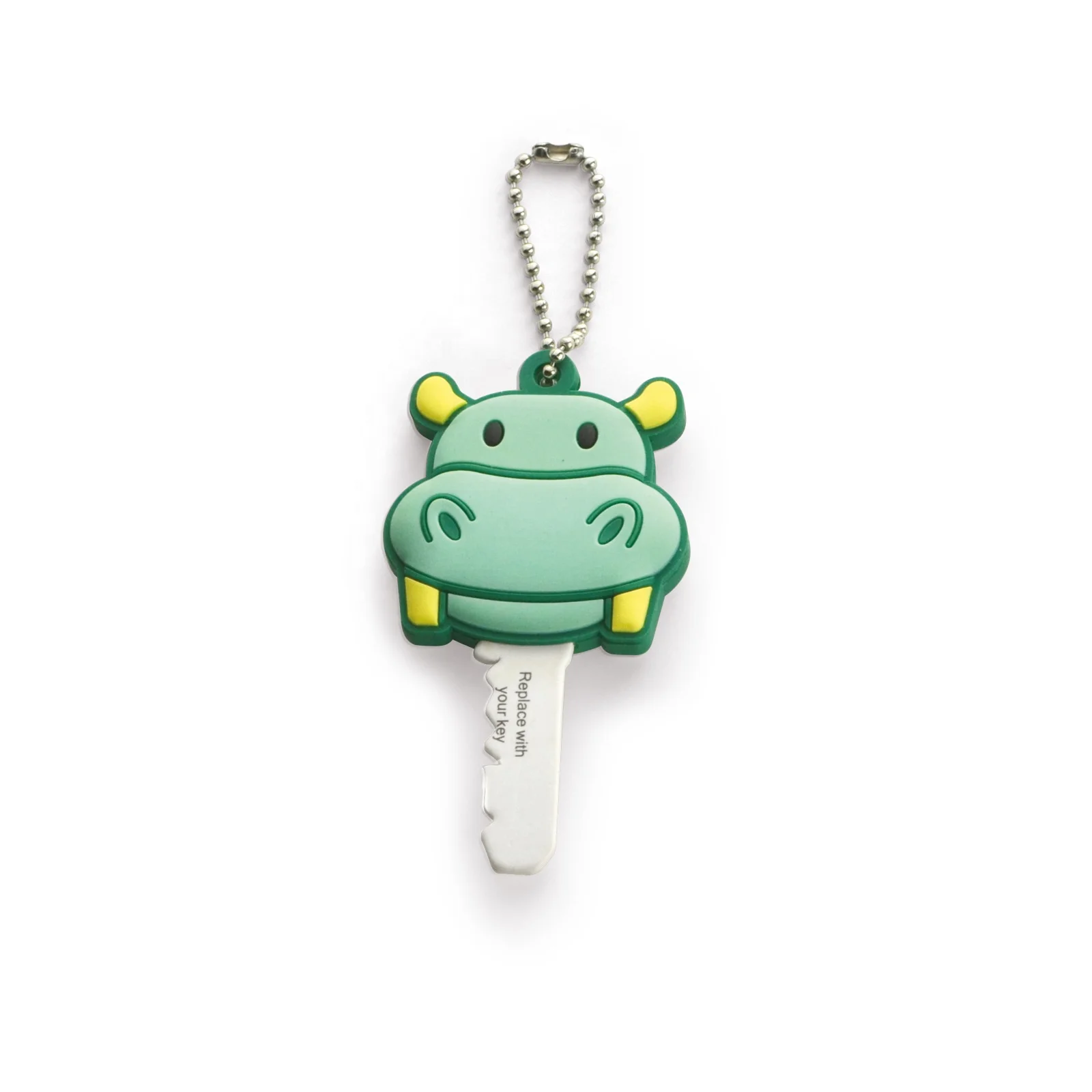 Free Sample Factory Custom Cartoon Plastic Pvc Rubber Silicone Car Key Cover Door Key Ring Cap Custom Silicon Key Cover