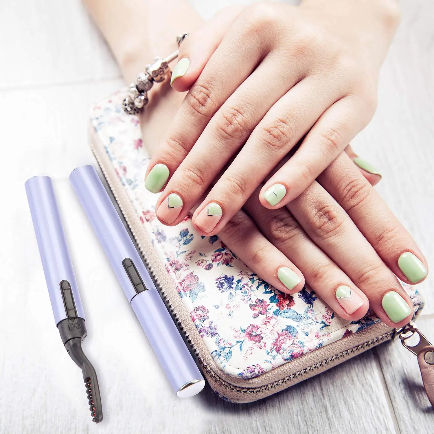 Частная марка, безболезненный Электрический бигуди для ресниц для быстрой завивки