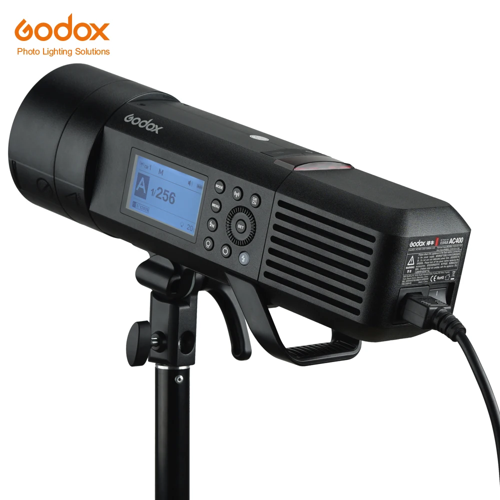 AD400PRO用ケーブル付きGodoxAC400AC電源ユニットソースアダプター 