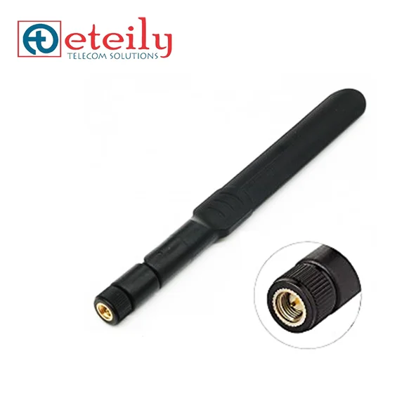Heavy Duty 5g 7dbi Rubber Duck Paddle Antenna With Sma (m) Connector