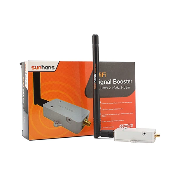 Sunhans 2,5 W 11B/G/N трехдиапазонный беспроводной Wi-Fi, пульт дистанционного управления, усилитель сигнала мониторинга