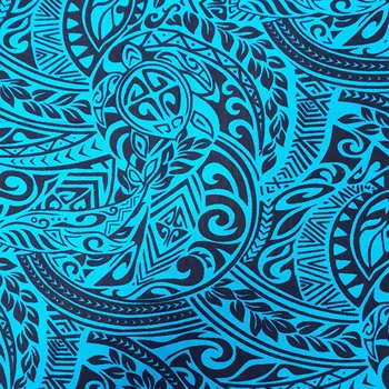 Polynesian Print Tatoo Design Fabric Collection - Buy Polynesian ...