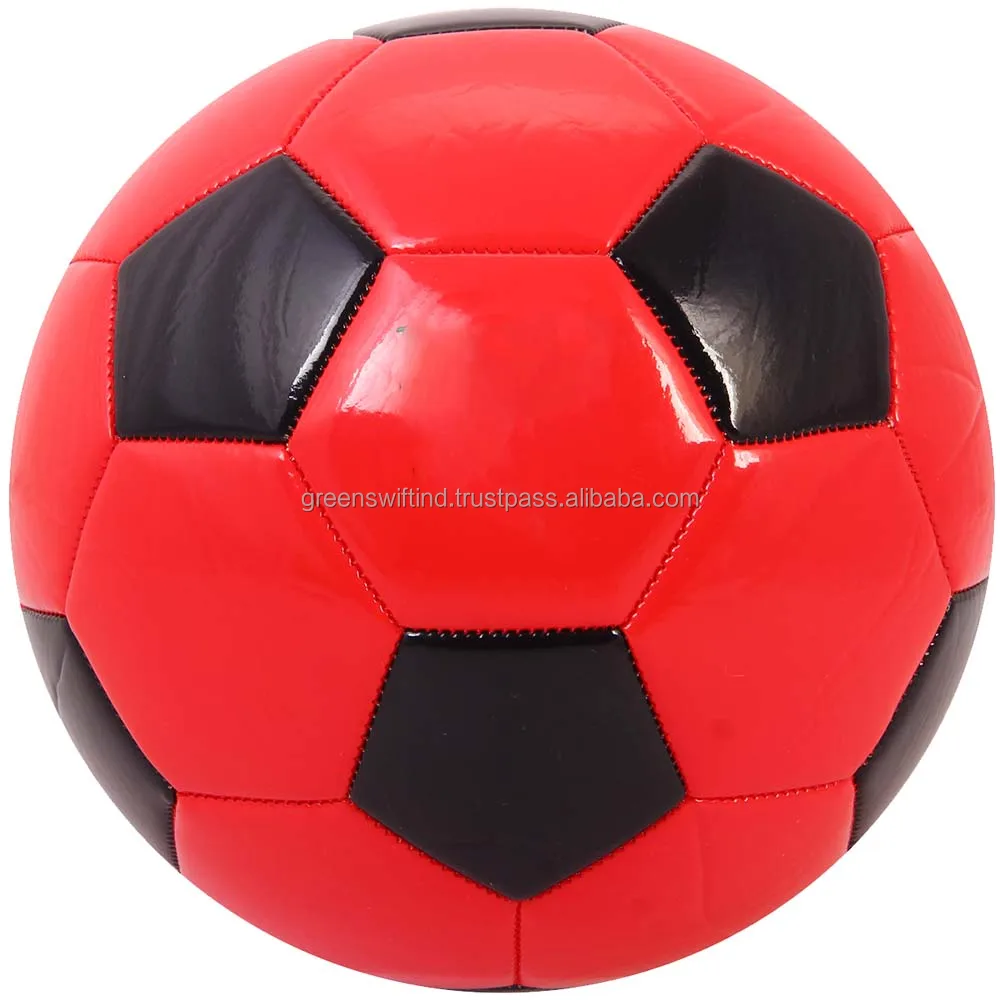 Source Cheap Soccer Ball Football Wholesale Custom Size 2 Black Yellow Bag  Green Red White Blue Shiny PVC Silkscreen Gray Surface Color on  m.