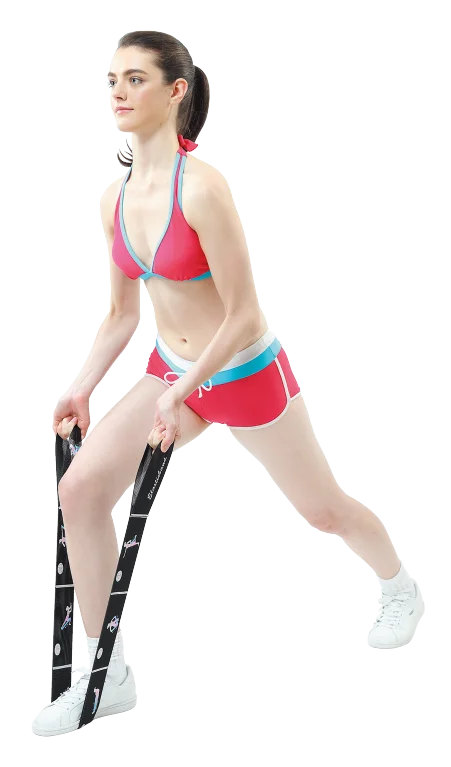 Эластичная лента ALLWINWIN RSB01-иллюстрация с несколькими петлями для йоги