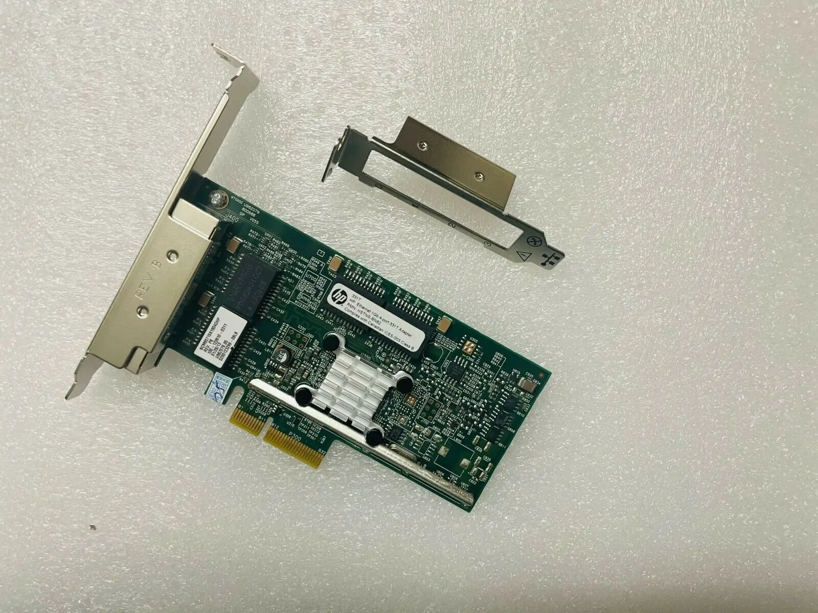 Ethernet 647594-B21 1 ГБ 4-портовый BASE-T BCM5719 адаптер сетевой карты