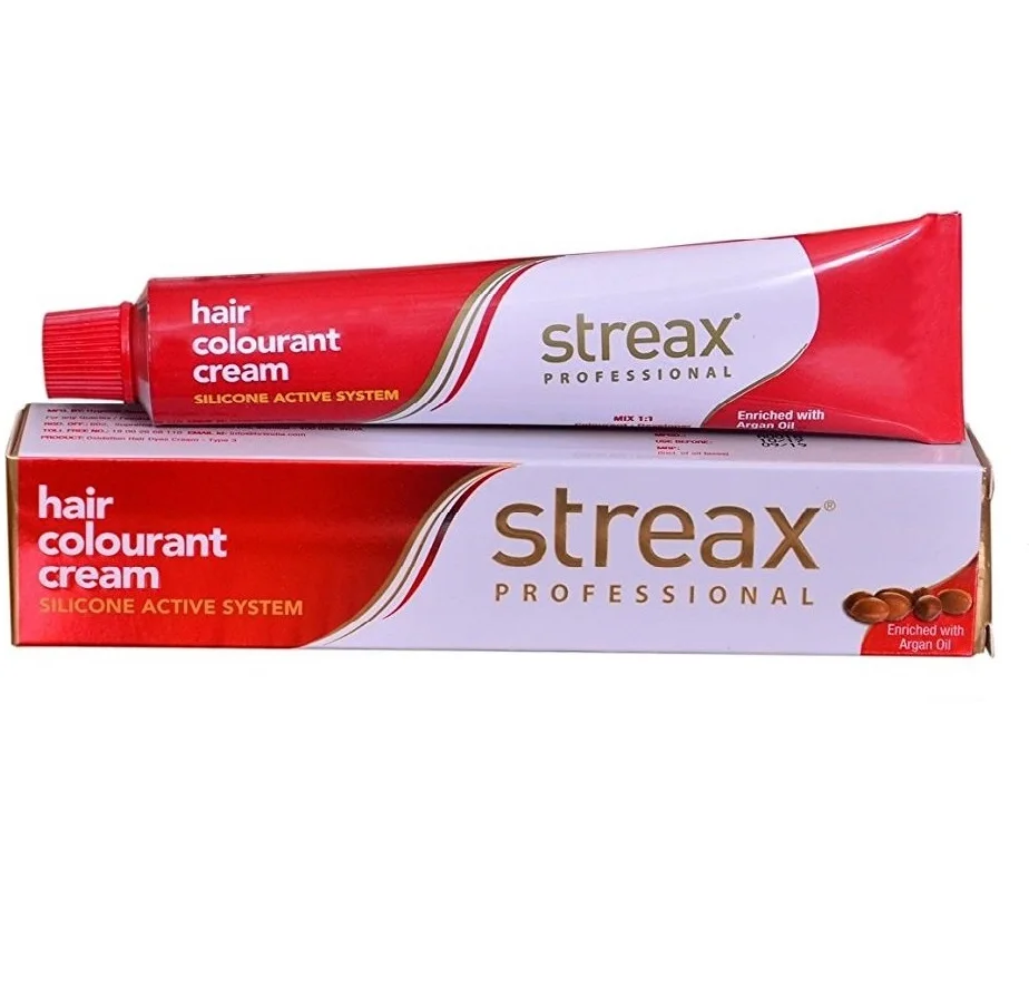 Streax Professional Argan Secrets Hair Colourant Cream- All Colors  Available - Parlor Hair Color - Salon Hair Color - Buy Hair Color,Professional  Hair Color,Salon Professional Series Hair Color Product on 