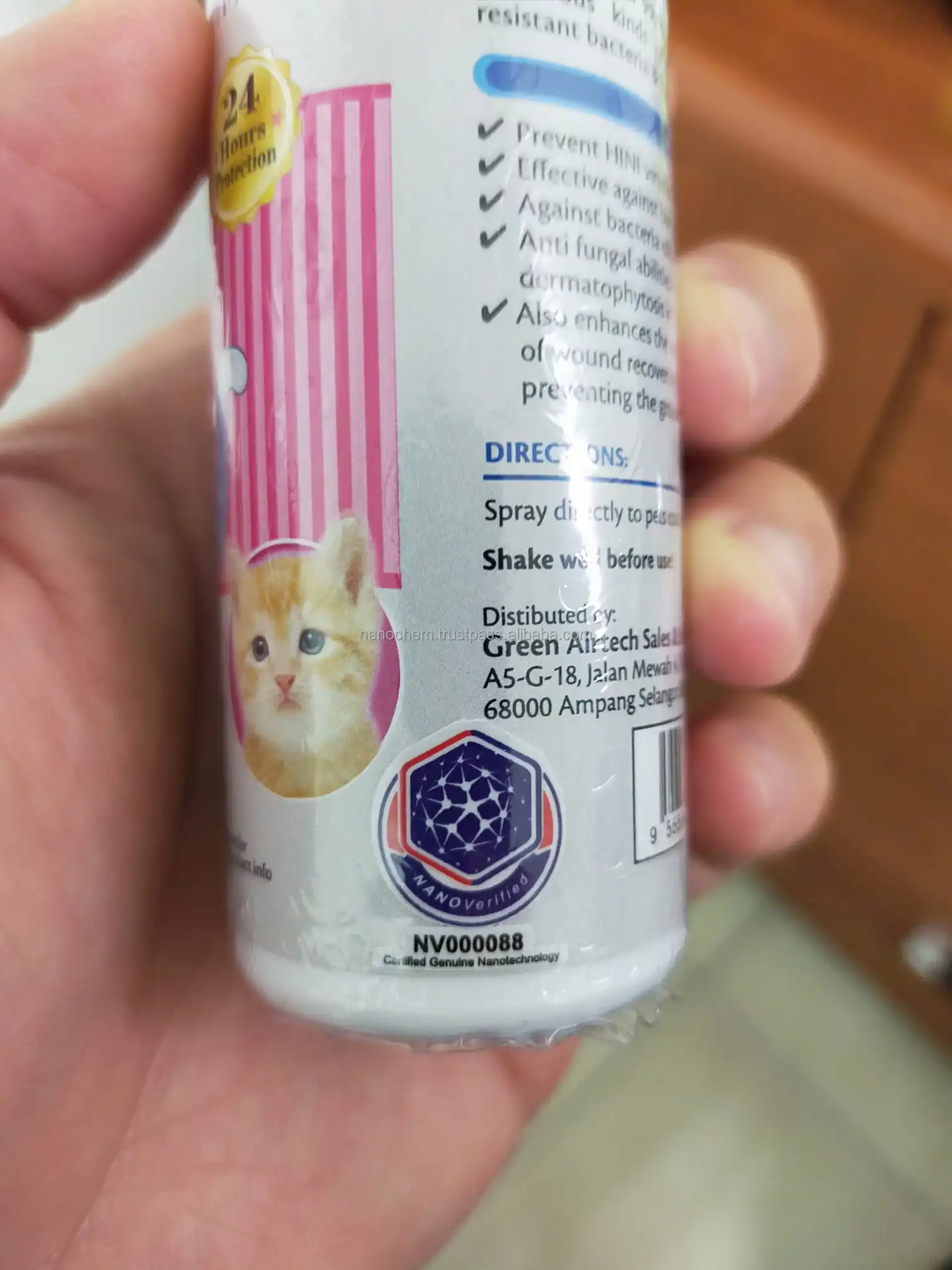 Petsmile Nano Anti Bacterial Aerosol Spray For Pet Cat Kucing Malaysia 100ml Buy Kitten Motor Oil Detergent Domestos Bleach Lynx Antiperspirant Spray Dettol Antiseptic Tresemme Hair Spray Pet Food Malaysia Nano Wound