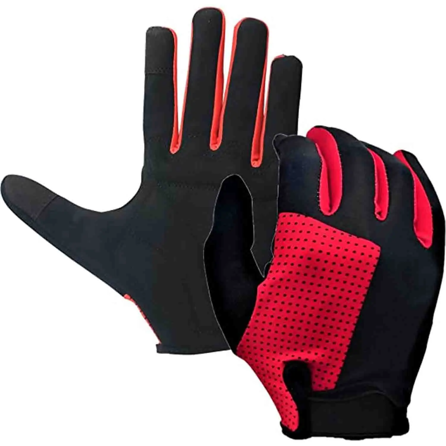 leather cycling gloves fingerless