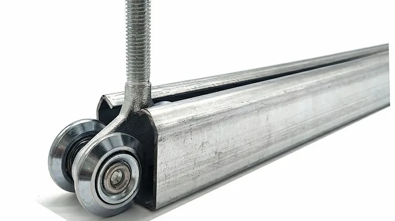 Sliding Door Wheel Track Rail Hanging Door Roller Track Steel C Channel ...