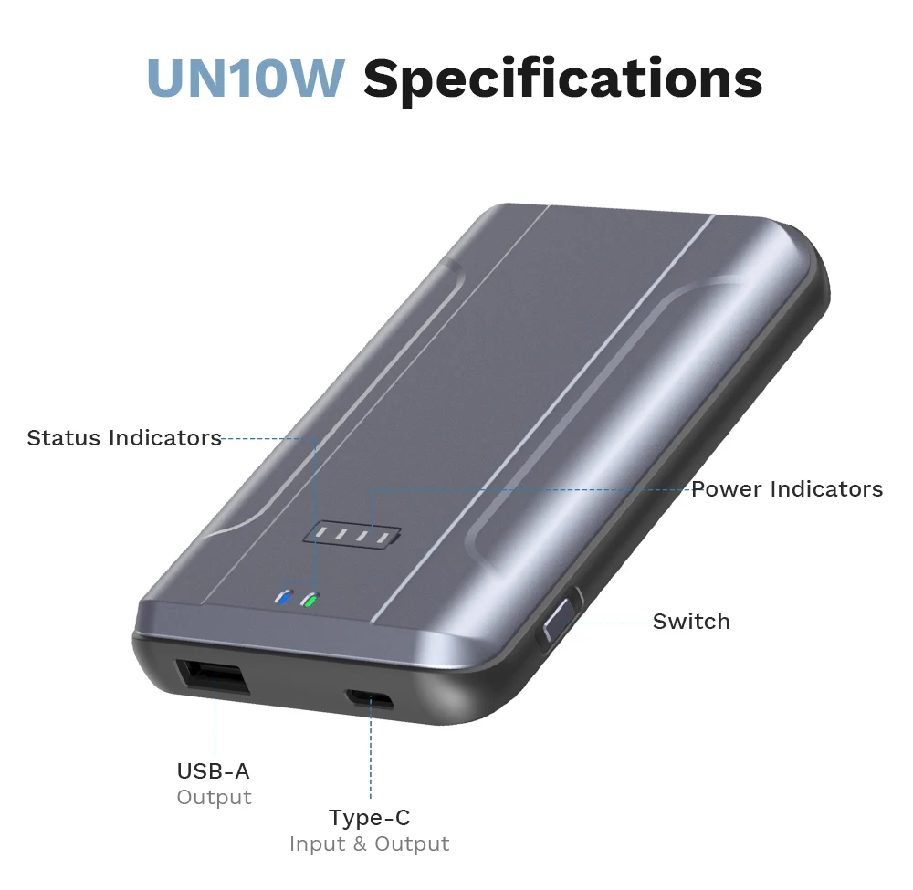 for iPhone 12 Magsafe Power Bank 10000mAh Portable 10W 15W Wireless Phone Charger Magnetic Power Bank