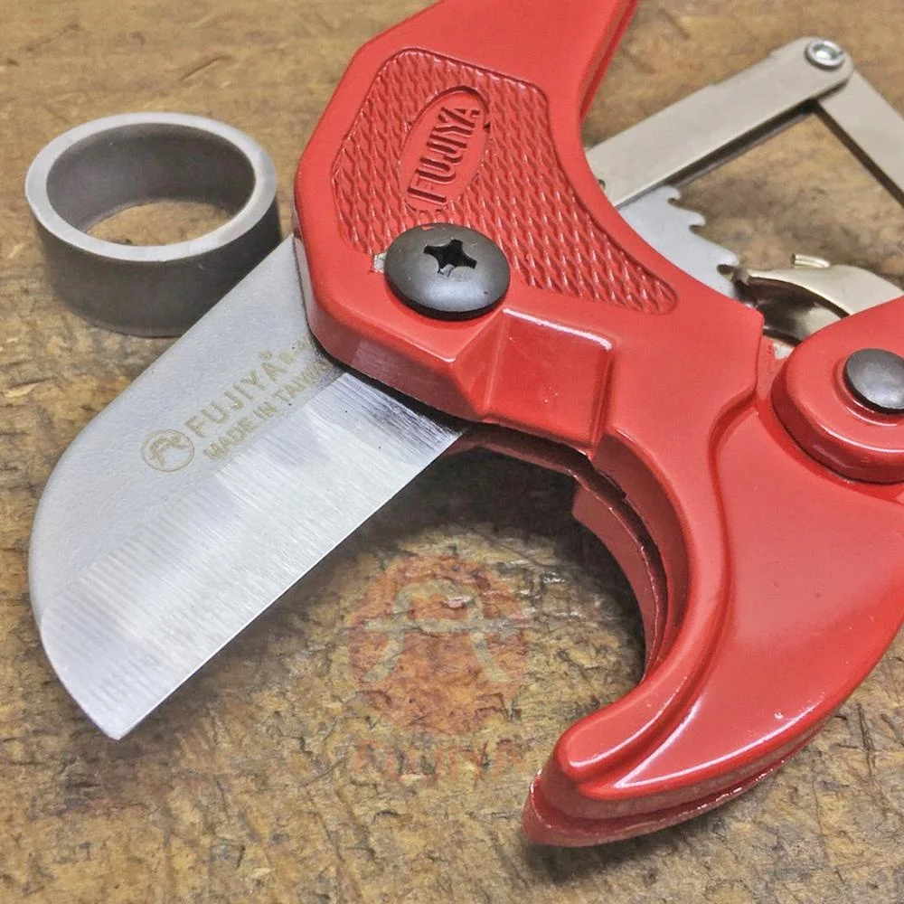 Skillful Manual Ratchet PVC Pipe Cutters l SK-5 Steel Blade l Aluminum Alloy Body  l Replaceable Blade l